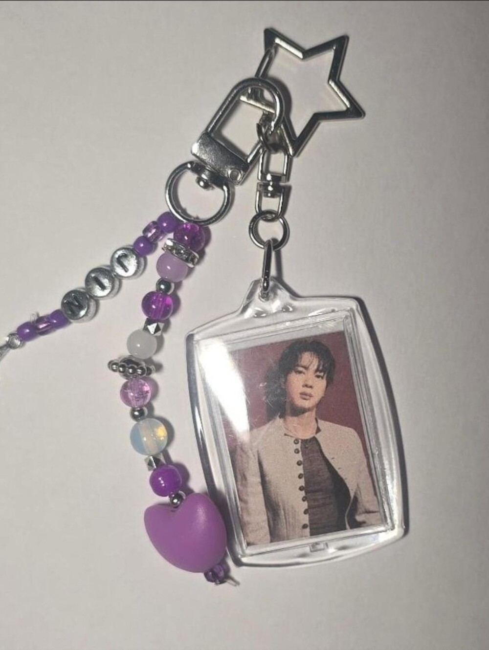 BTS Jin Hot Ones Keychain